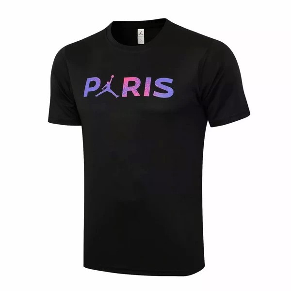 Trainingsshirt Paris Saint Germain 2021-2022 Schwarz Lila Günstige Fußballtrikots